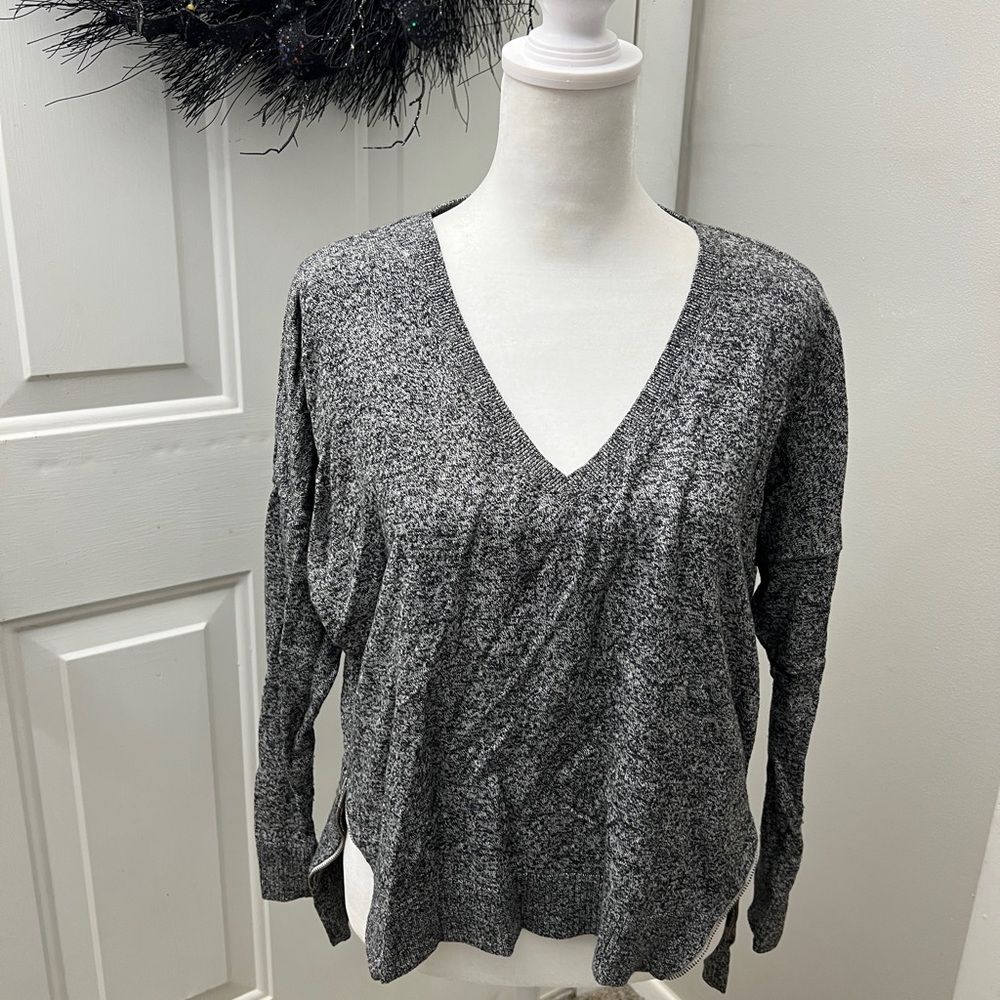 Express Charcoal Knit Sweater